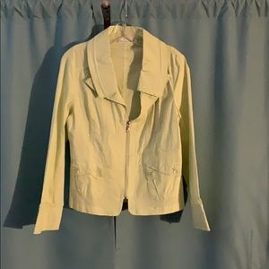 Mint green windbreaker never worn size medium